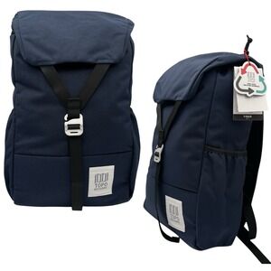 Topo Designs Men's Y-Pack 24L Backpack Navy Blue Fits 15" Laptop Travel Friendly
